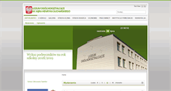 Desktop Screenshot of losierpc.edu.pl